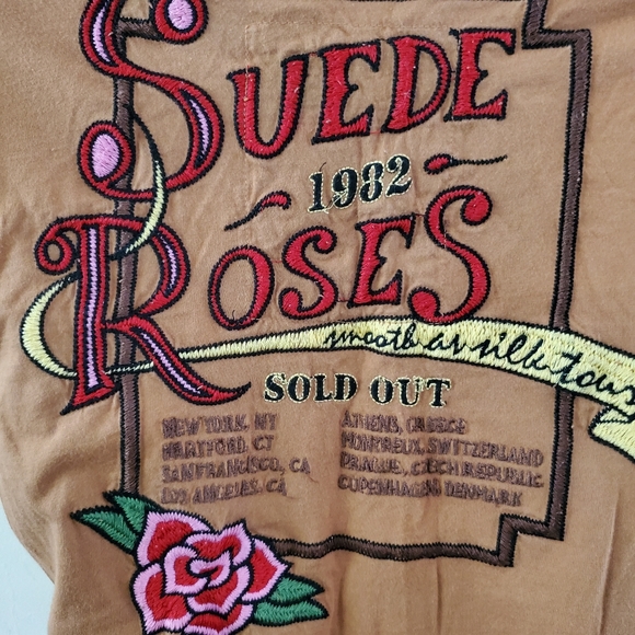 Johnny Was LA Floral Embroidered Tshirt - Picture 4 of 12